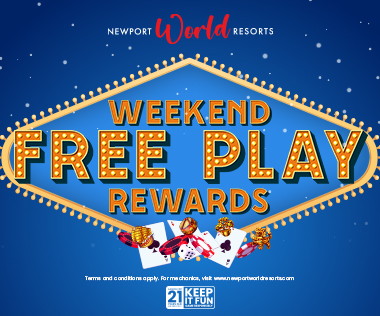 WEEKEND FREE PLAY REWARDS