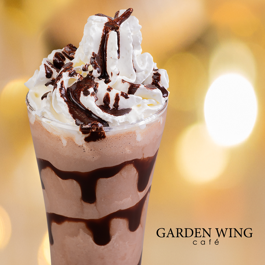 Garden Wing Cafe Merry Christmas Frappe