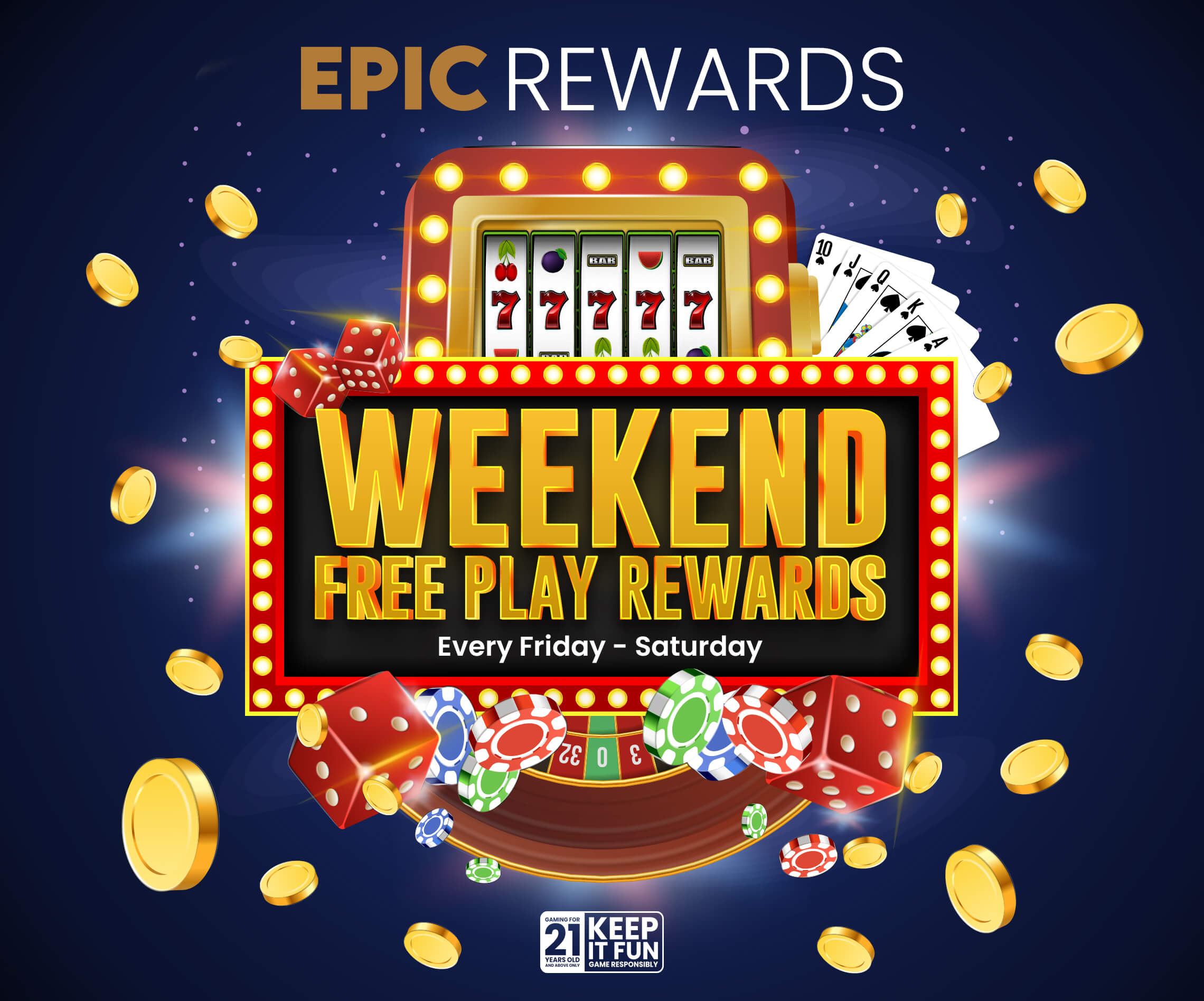 Weekend Free Play Rewards