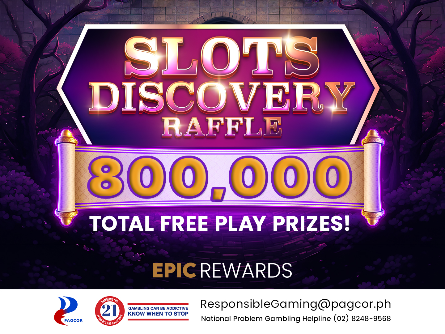SLOTS DISCOVERY RAFFLE (LIGHT & WONDERS)