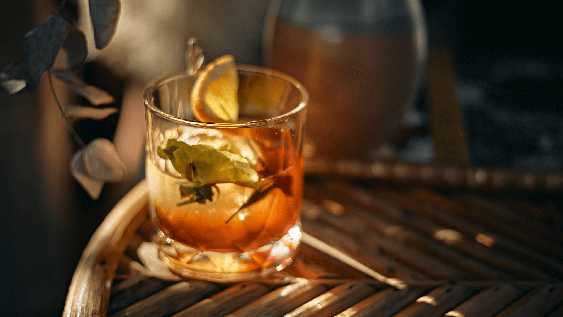 Glass of Scotch Whisky Coffee