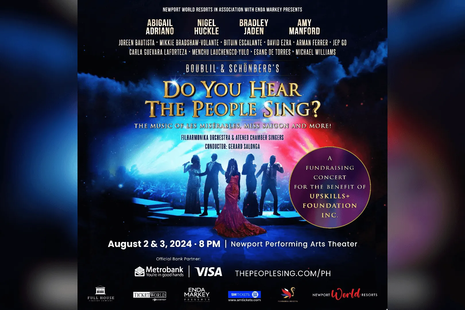 Do You Hear The People Sing? at Newport World Resorts