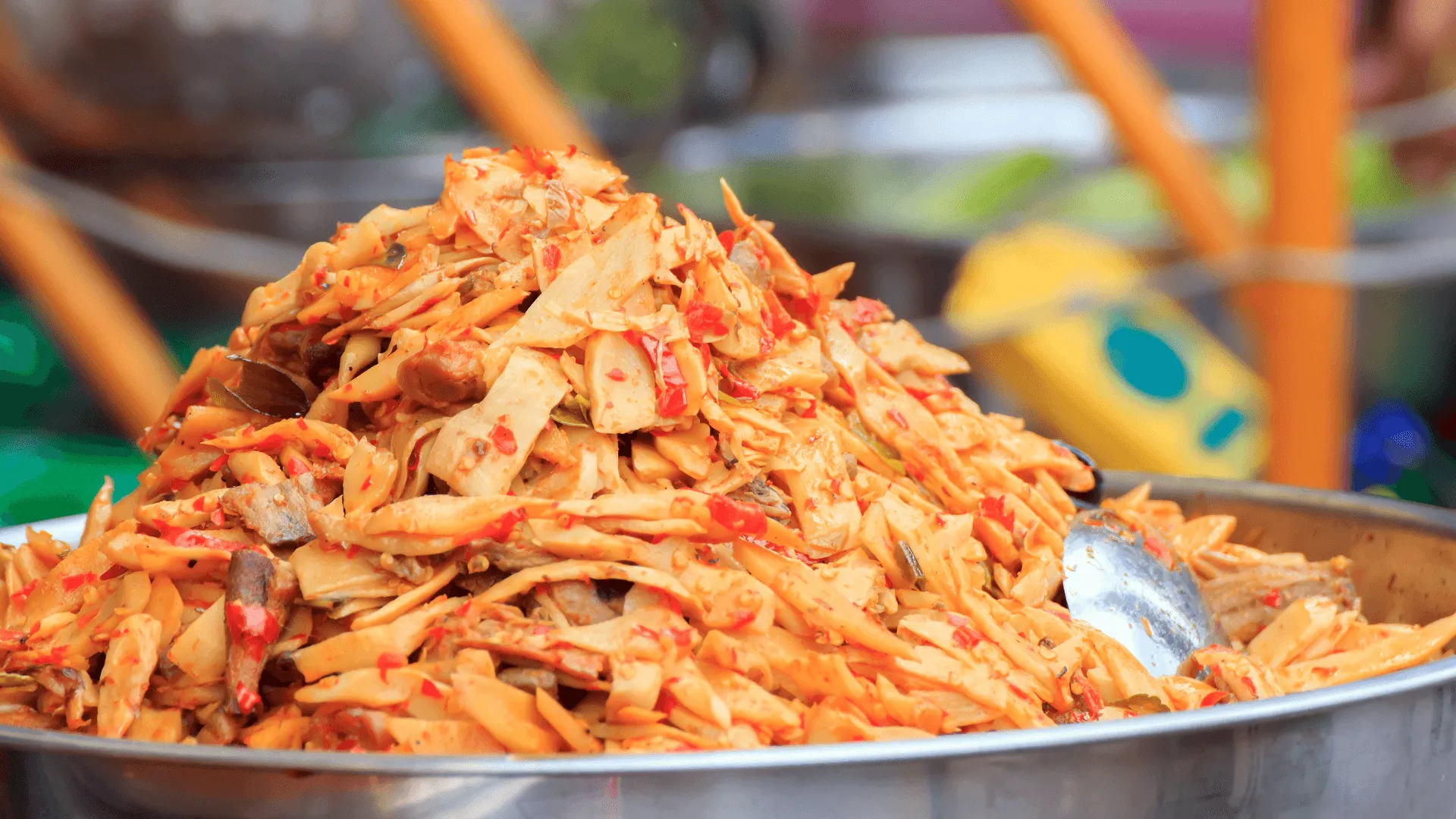 Stir-Fried Mushrooms and Bamboo Shoots